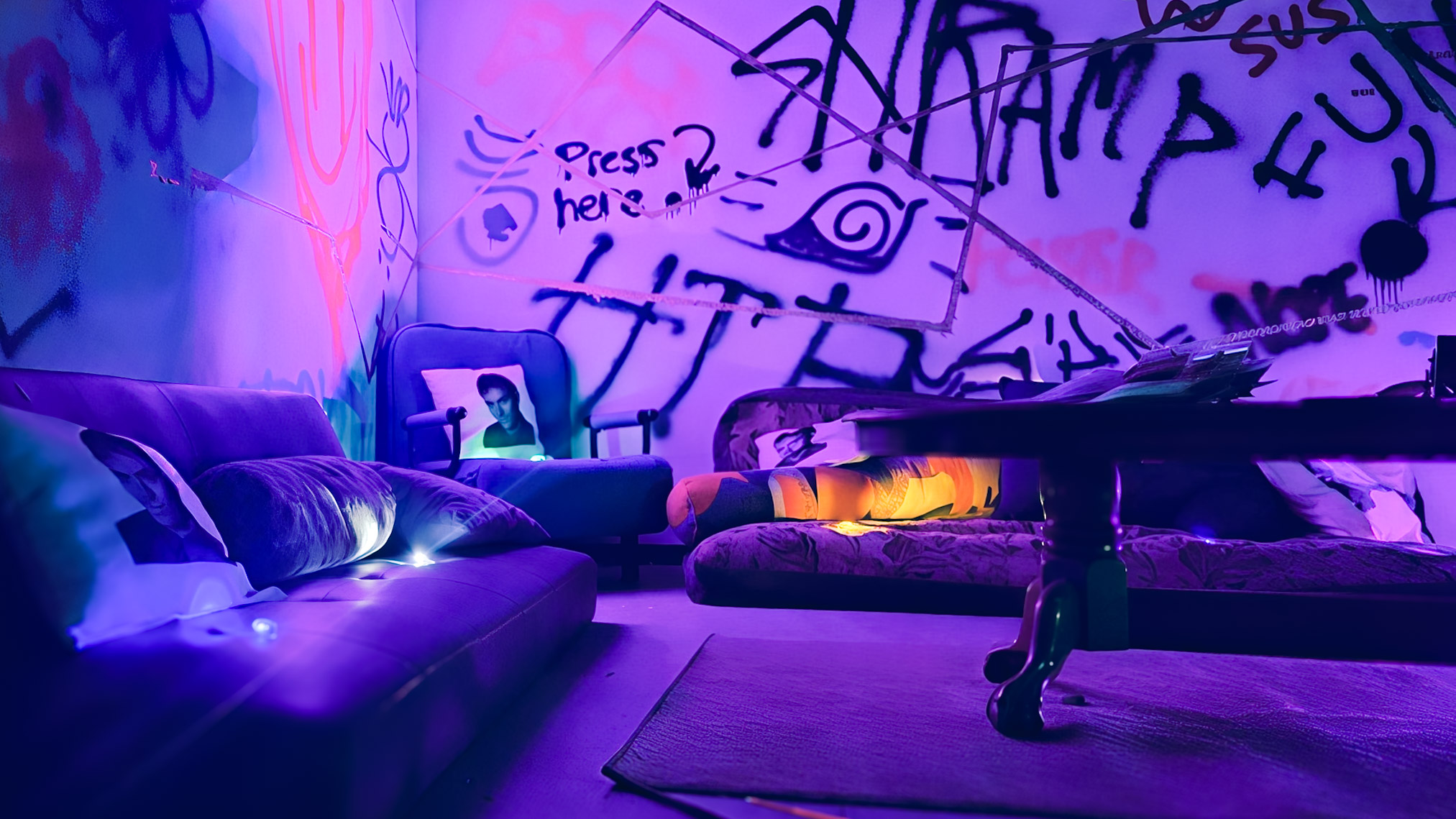 Players 'wake-up' the morning after Marcus' party to find themselves still at the warehouse that hosted last night's party.